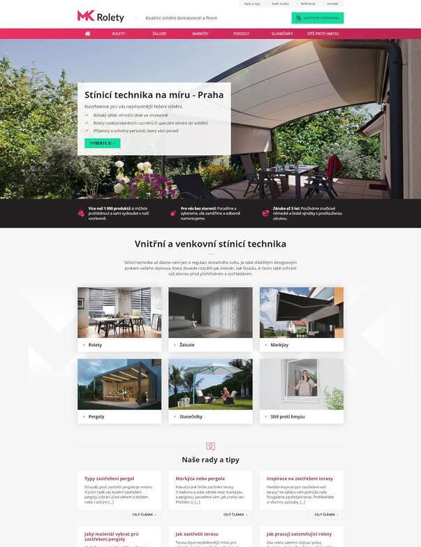 webdesign MK rolety