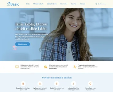 webdesign: škola Basic Brno