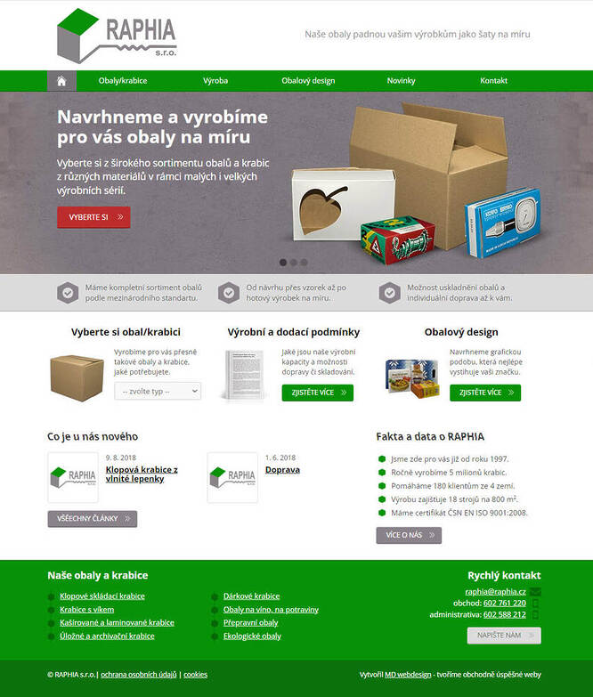 webdesign Raphia