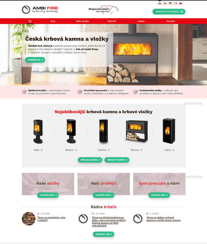 webdesign AmbiFire