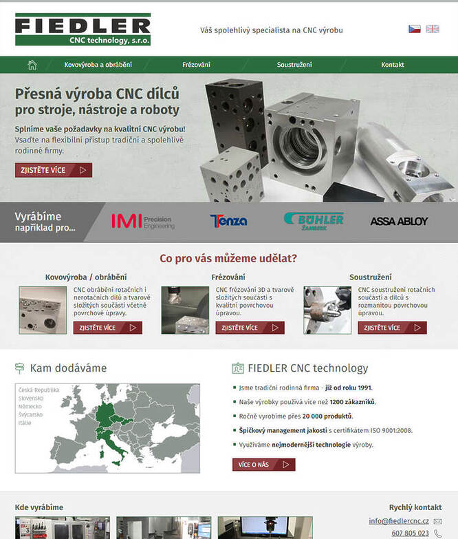 webdesign Fiedler CNC