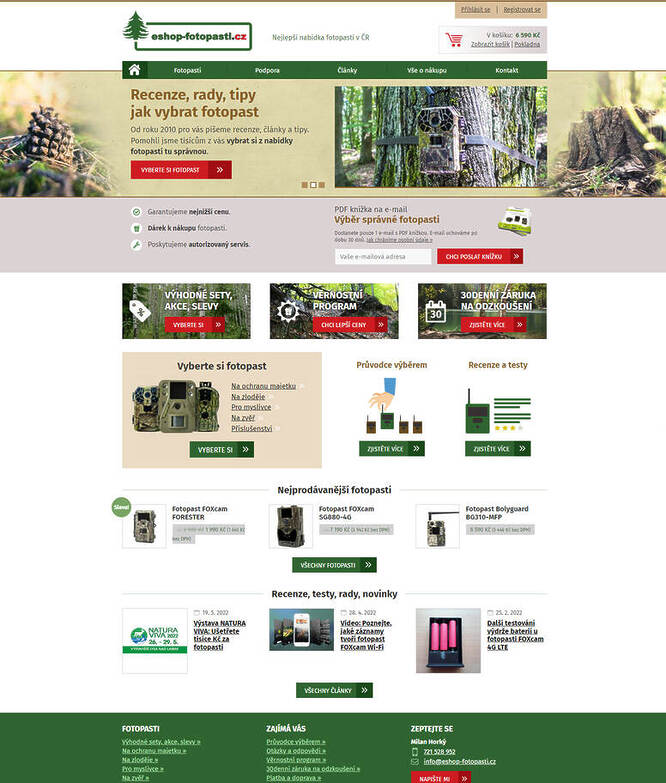 webdesign fotopasti
