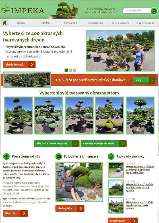 webdesign IMPEKA