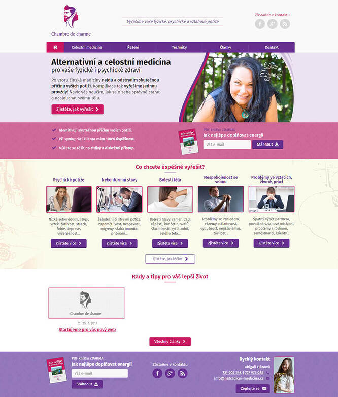 Webdesign Chambre de Charme