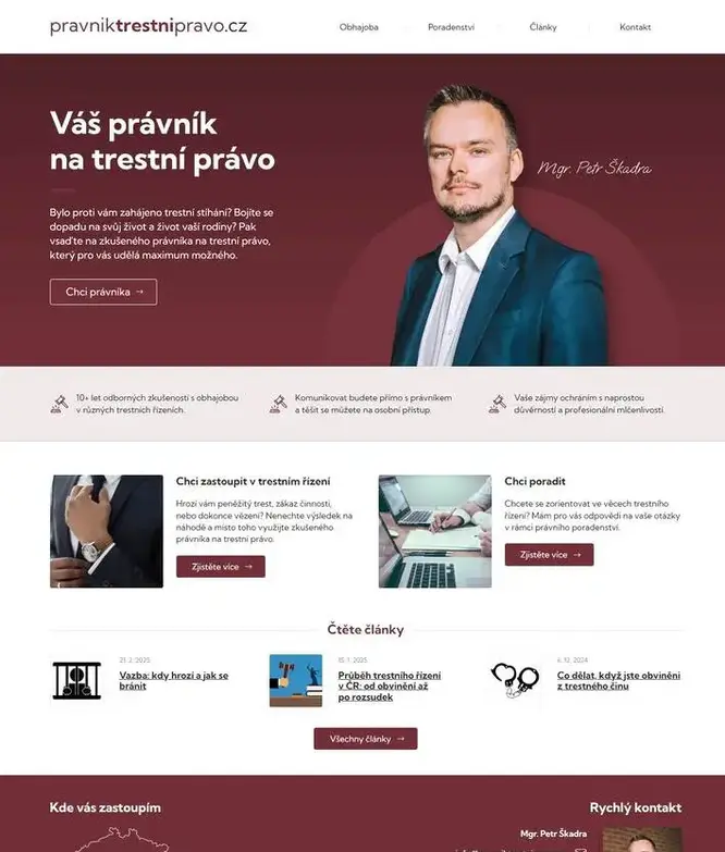 právník na trestní právo